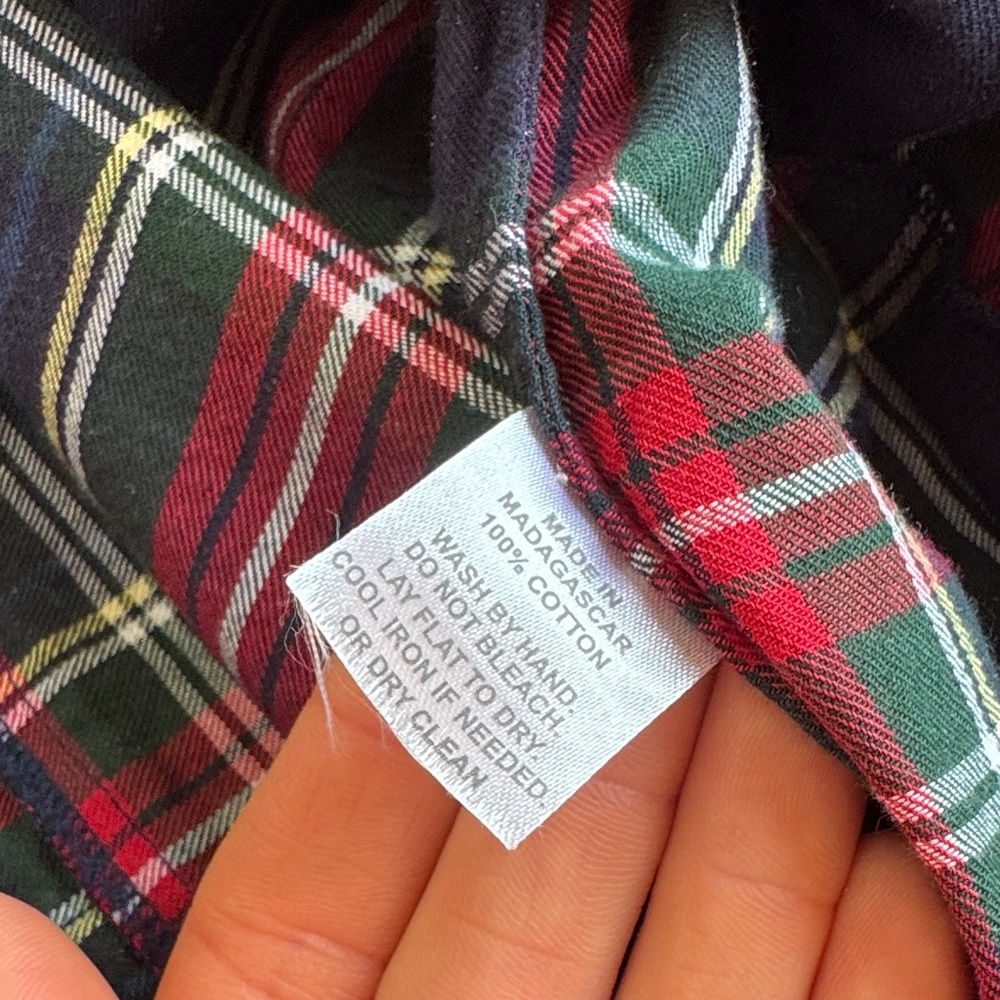 Hill House Plaid Nap Dress - Picture 4 of 4